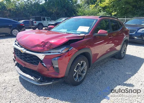 2024 Chevrolet Trax Fwd Lt из США, поврежденный, VIN KL77LHE29RC159011